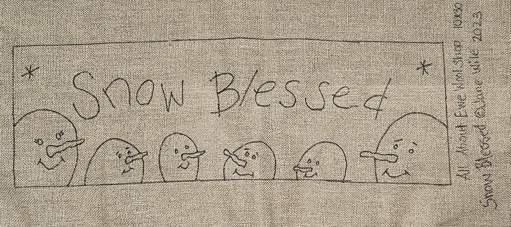 SNOW BLESSED Pattern - All About Ewe Wool Shop