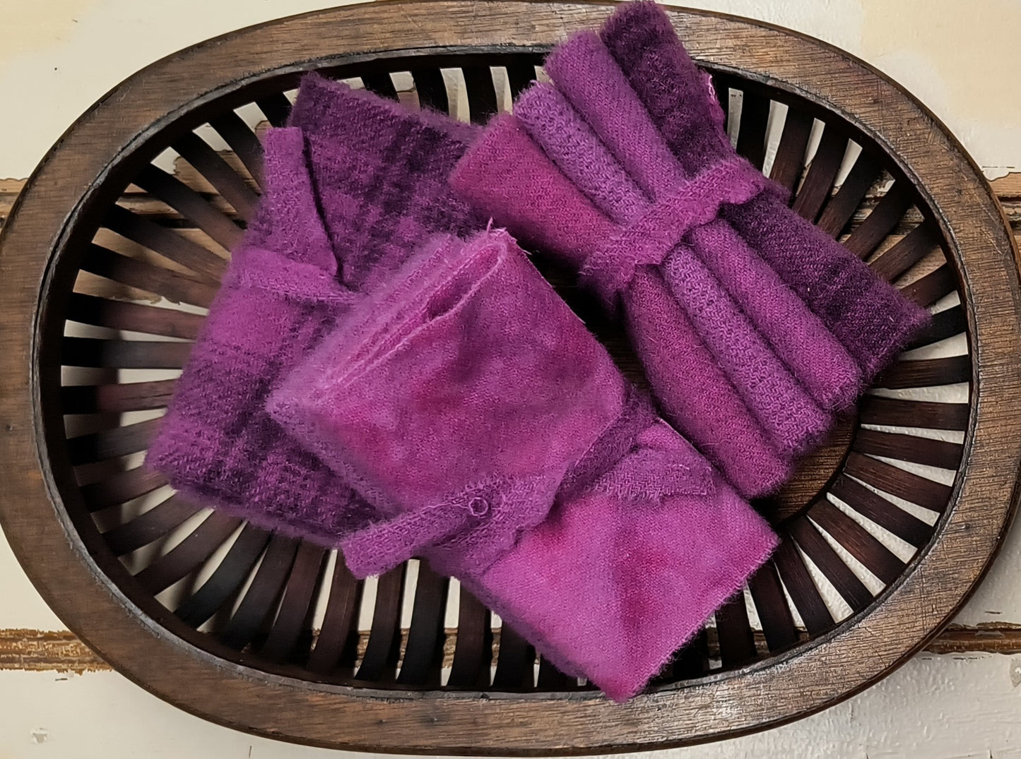 DEEP ORCHID BUNDLE Hand Dyed Wool