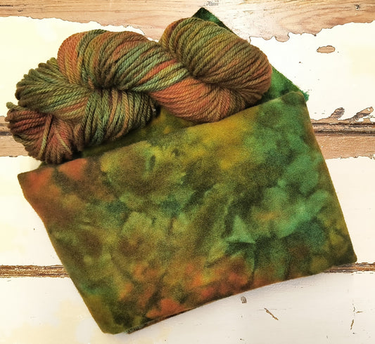 Pumpkin Patch Hand Dyed Wool Yarn