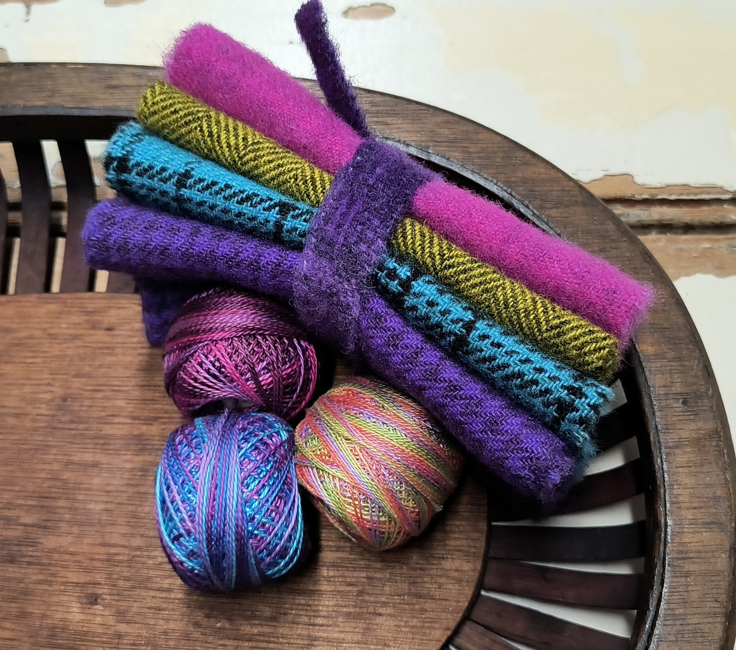 SPRINGTIME BUNDLE Hand Dyed Wool