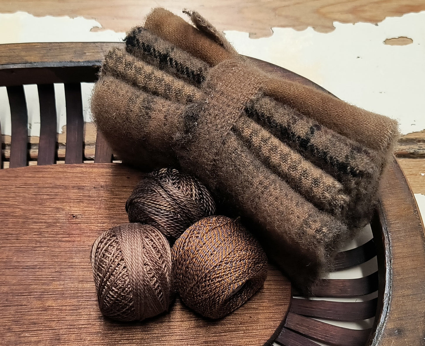 CHOCOLATE BUNDLE Hand Dyed Wool