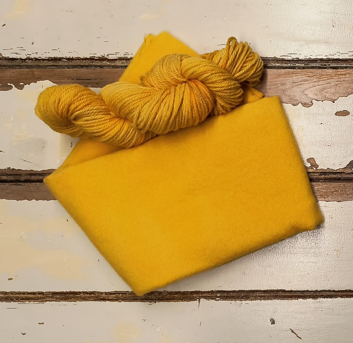 Saffron 01 M Hand Dyed Wool Yarn