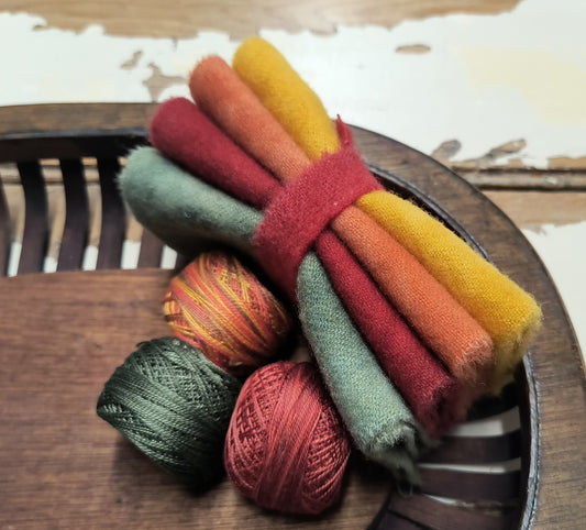 AUTUMN BUNDLE 2 Hand Dyed Wool