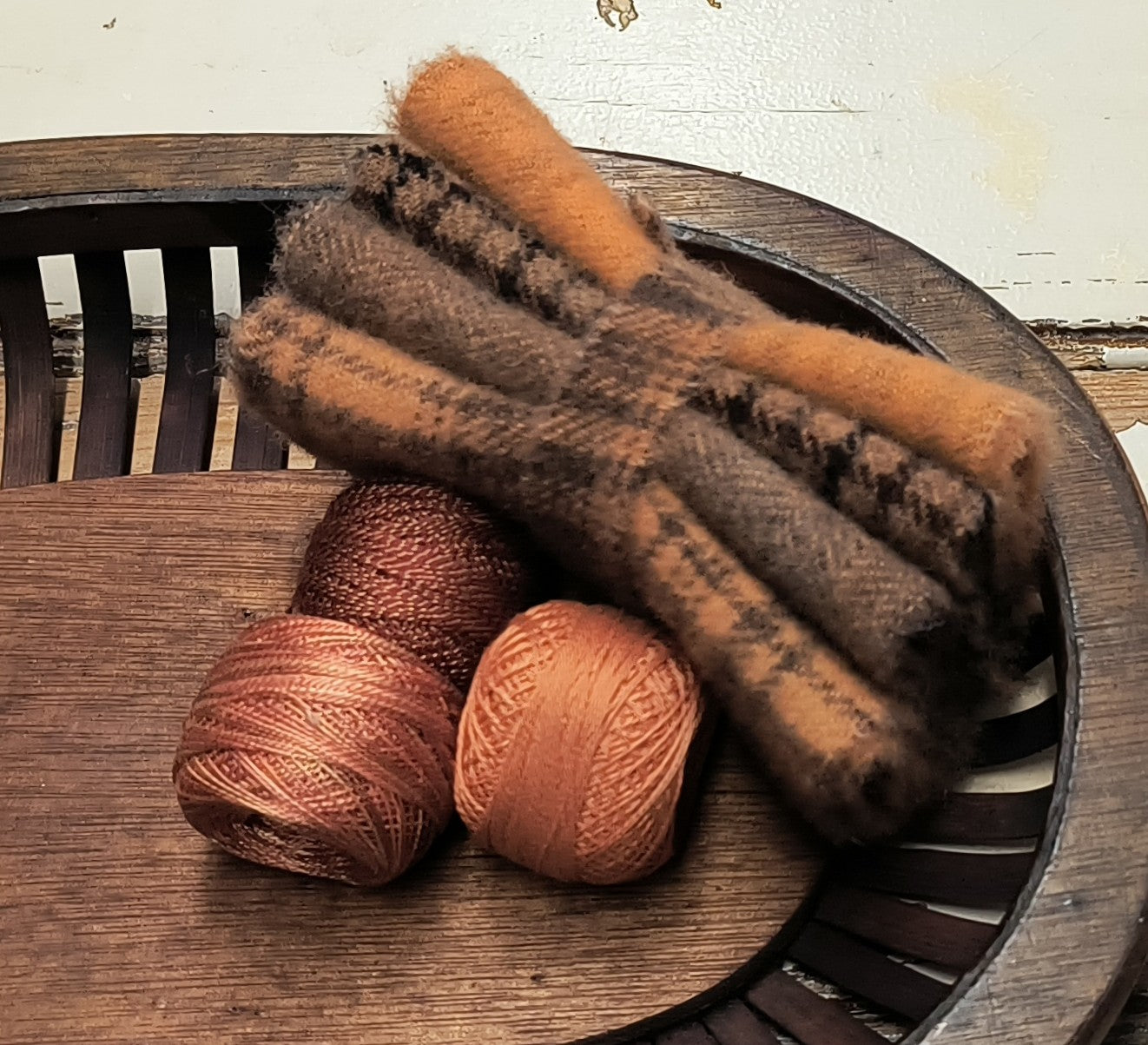 SPICED PUMPKIN BUNDLE Hand Dyed Wool