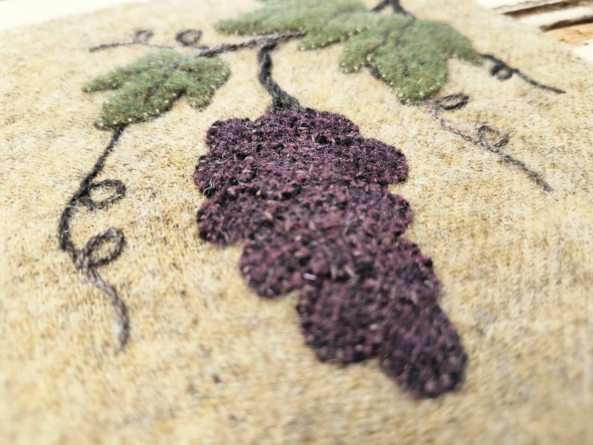 The Vineyard Kit - Block 9 of French Country Farm - All About Ewe Wool Shop