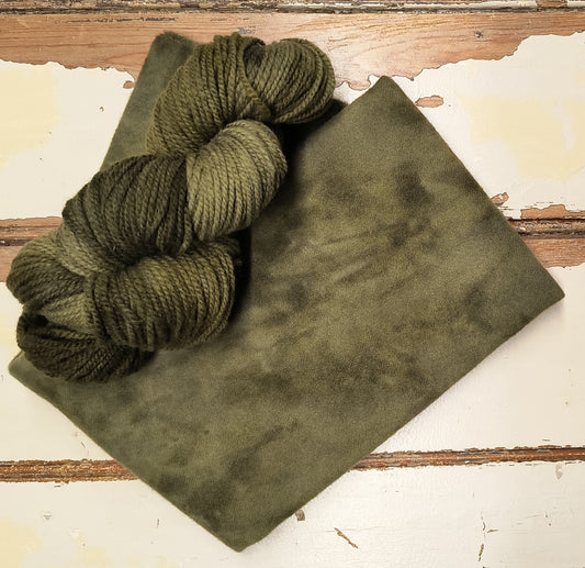 Guacamole Hand Dyed Wool Yarn