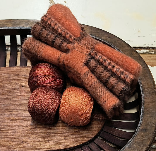 TIGER LILY BUNDLE Hand Dyed Wool