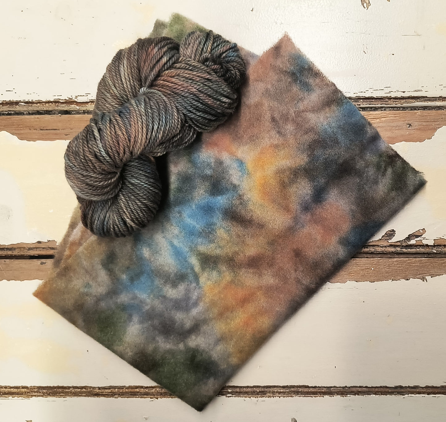 Autumn Vista Hand Dyed Wool Yarn