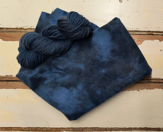 Black Sea Hand Dyed Wool Yarn