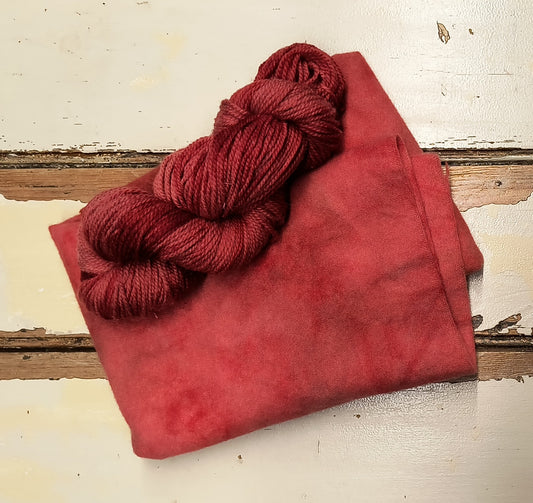 Paprika 01 M Hand Dyed Wool Yarn