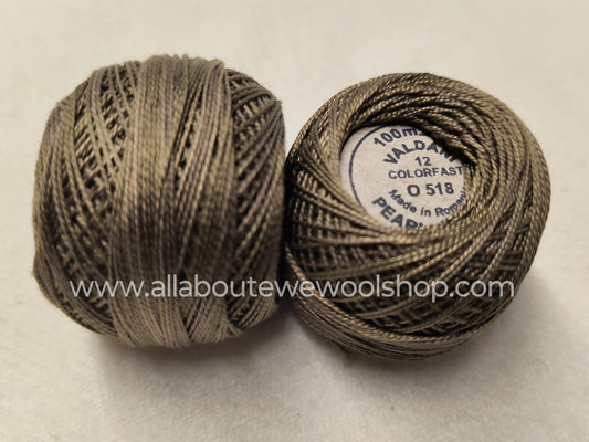 O518 #12 Valdani Pearl/Perle Cotton Thread - All About Ewe Wool Shop