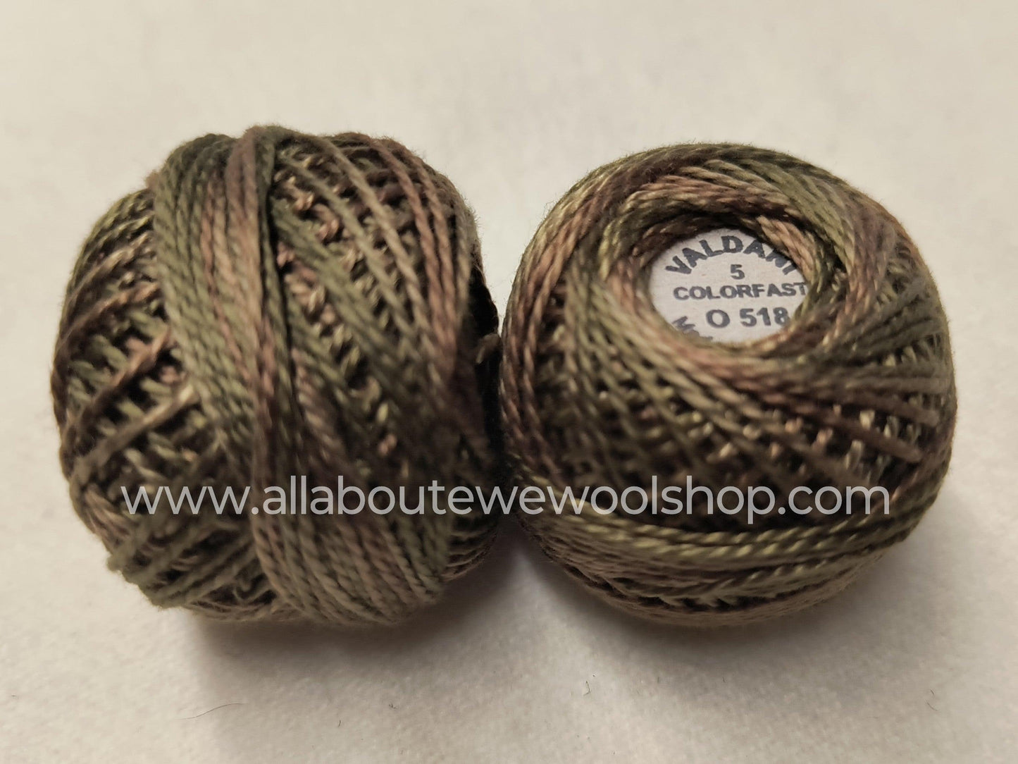 O518 #5 Valdani Pearl/Perle Cotton Thread - All About Ewe Wool Shop