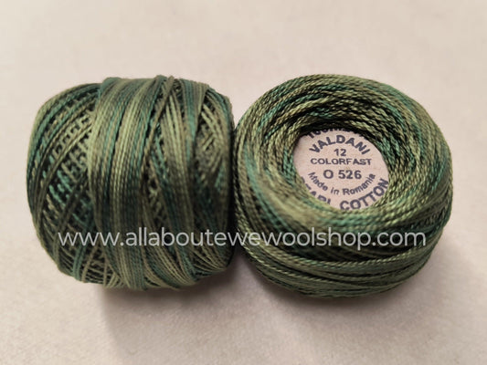 O526 #12 Valdani Pearl/Perle Cotton Thread - All About Ewe Wool Shop