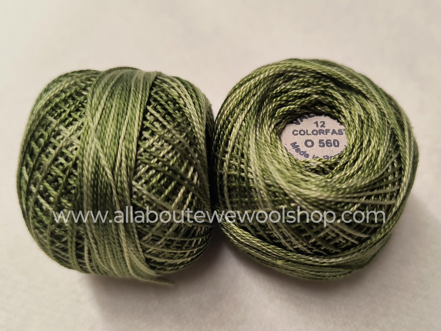 O560 #12 Valdani Pearl/Perle Cotton Thread - All About Ewe Wool Shop