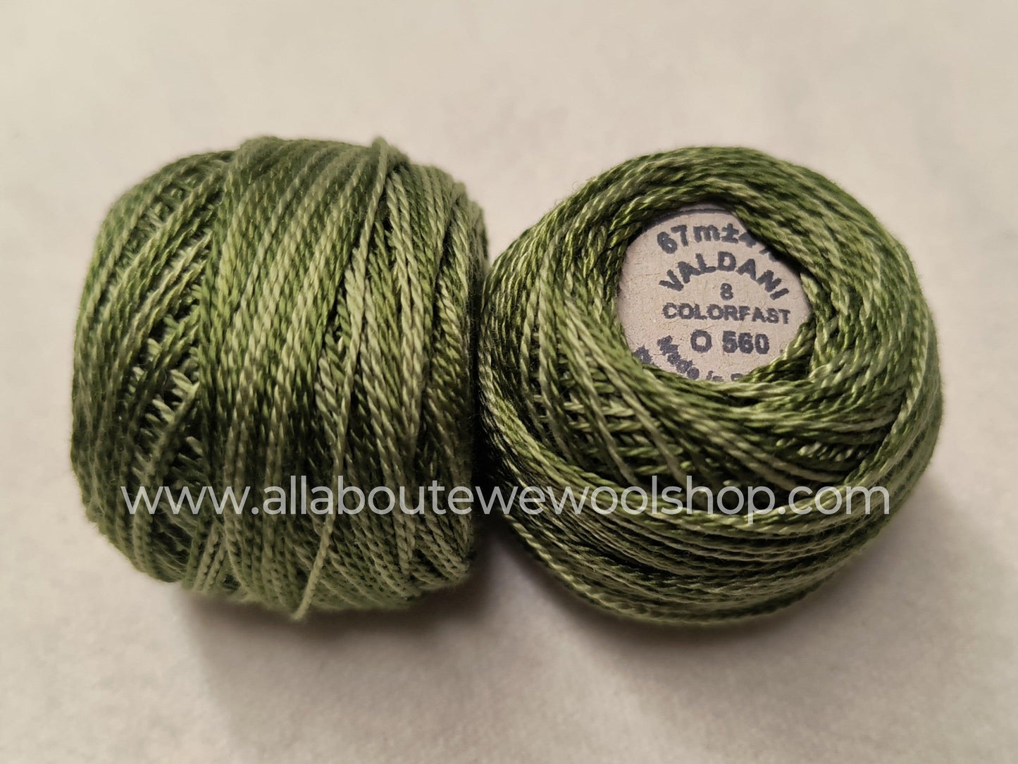 O560 #8 Valdani Pearl/Perle Cotton Thread - All About Ewe Wool Shop