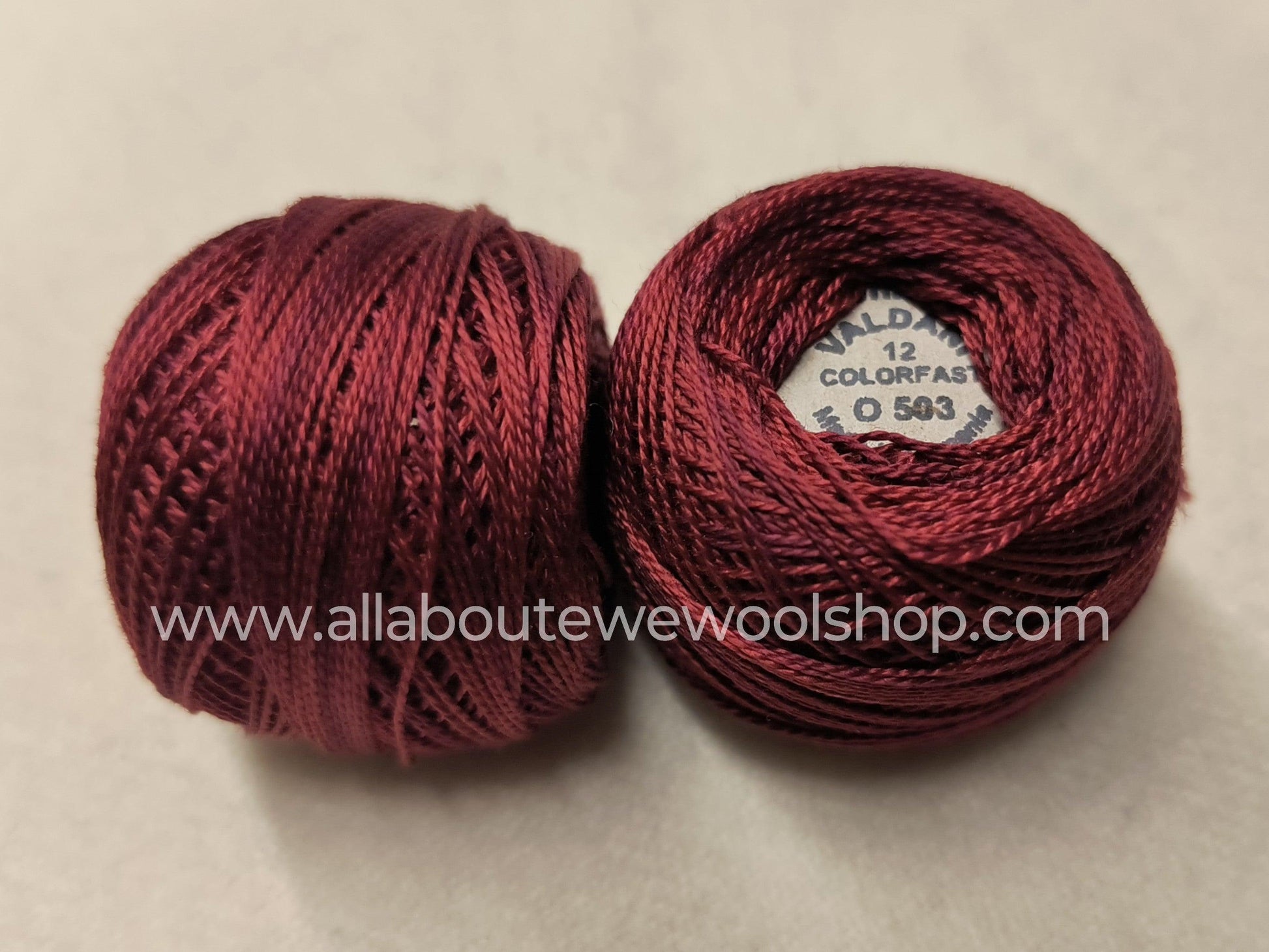 O503 #12 Valdani Pearl/Perle Cotton Thread - All About Ewe Wool Shop