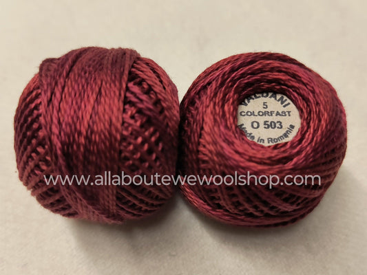 O503 #5 Valdani Pearl/Perle Cotton Thread - All About Ewe Wool Shop