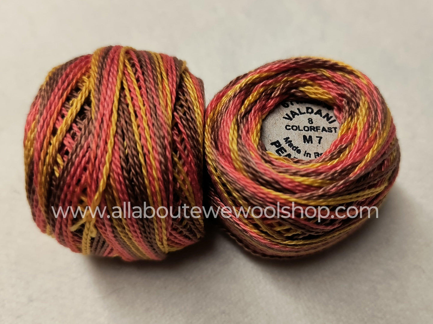 M7 #8 Valdani Pearl/Perle Cotton Thread - All About Ewe Wool Shop