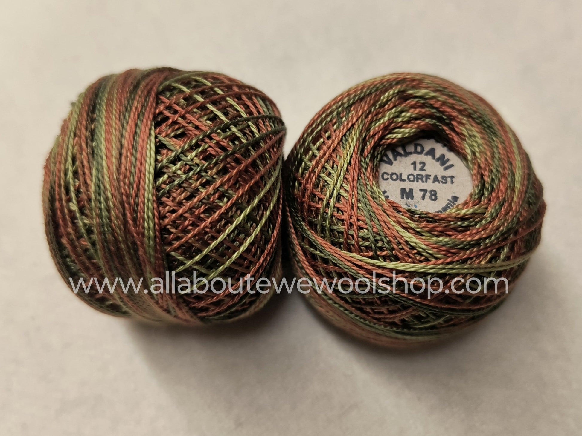M78 #12 Valdani Pearl/Perle Cotton Thread - All About Ewe Wool Shop