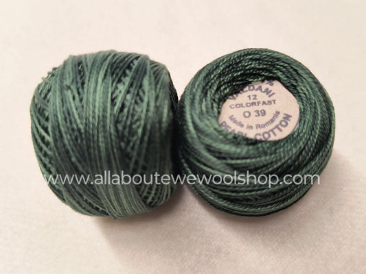 O39 #12 Valdani Pearl/Perle Cotton Thread - All About Ewe Wool Shop