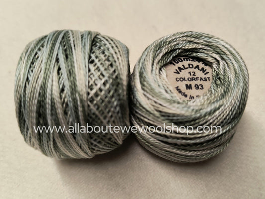 M93 #12 Valdani Pearl/Perle Cotton Thread - All About Ewe Wool Shop