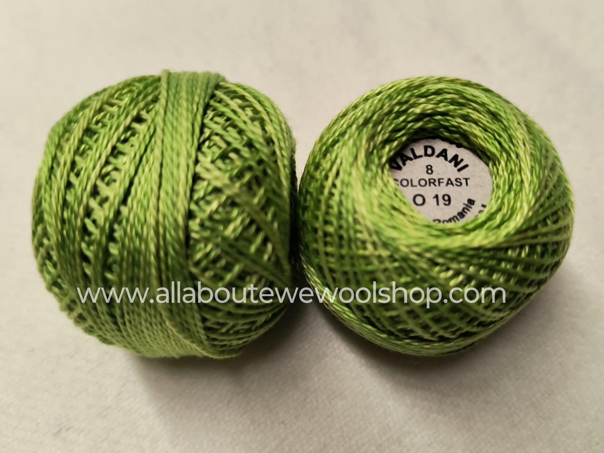 O19 #8 Valdani Pearl/Perle Cotton Thread - All About Ewe Wool Shop