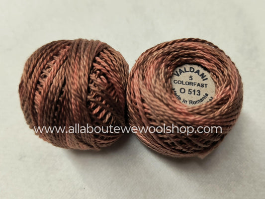 O513 #5 Valdani Pearl/Perle Cotton Thread - All About Ewe Wool Shop