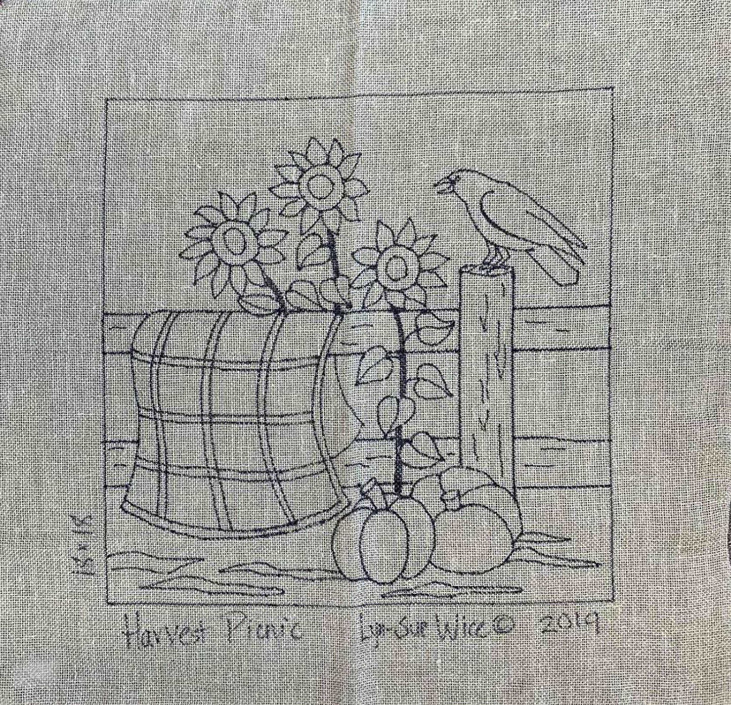 HARVEST PICNIC Pattern - All About Ewe Wool Shop