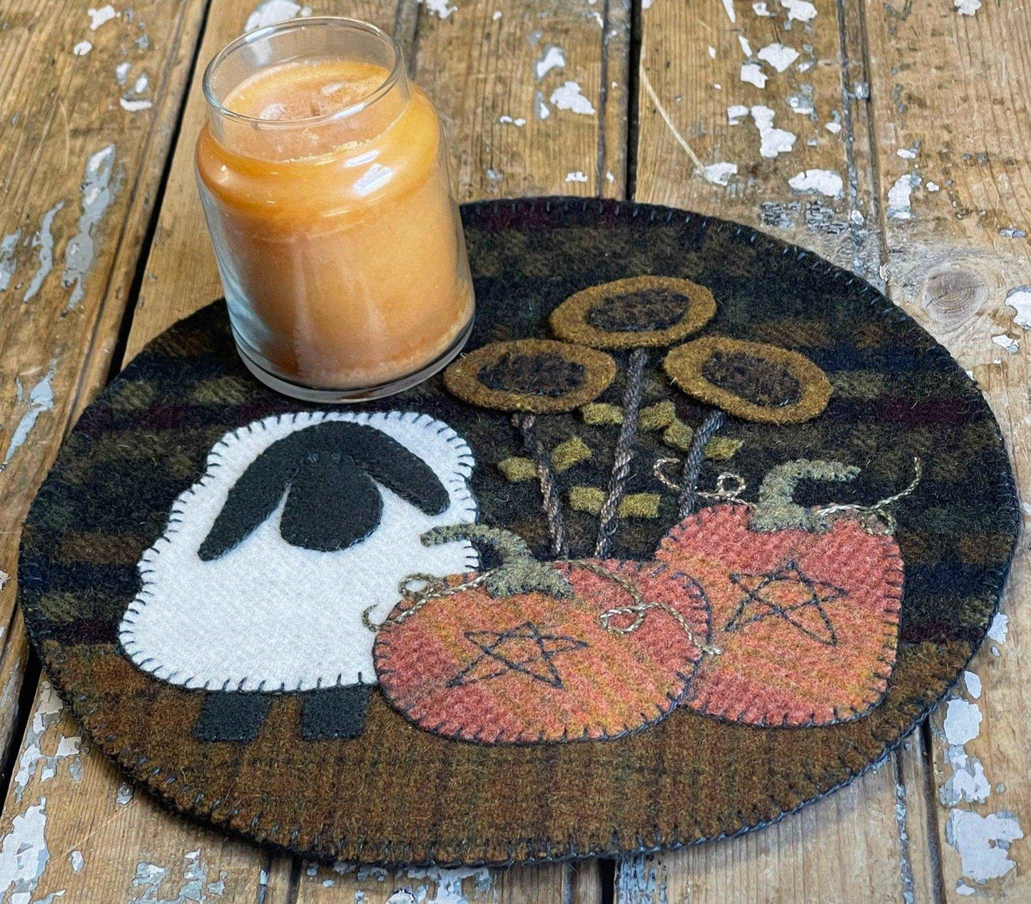 Fall For Ewe Mat Paper Pattern - All About Ewe Wool Shop