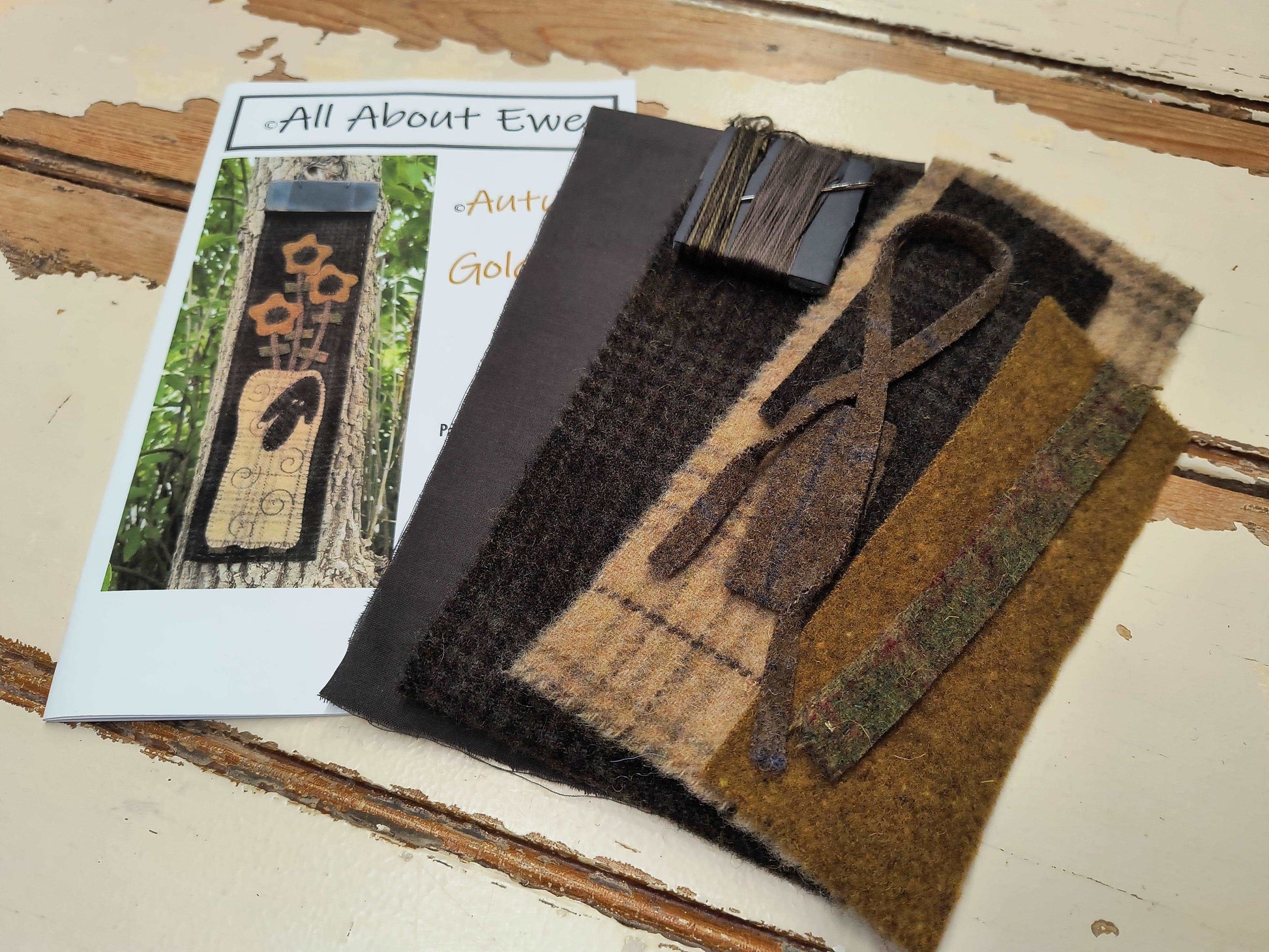 Autumn Gold Kit - All About Ewe Wool Shop