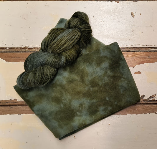 Rainforest Hand Dyed Wool Yarn