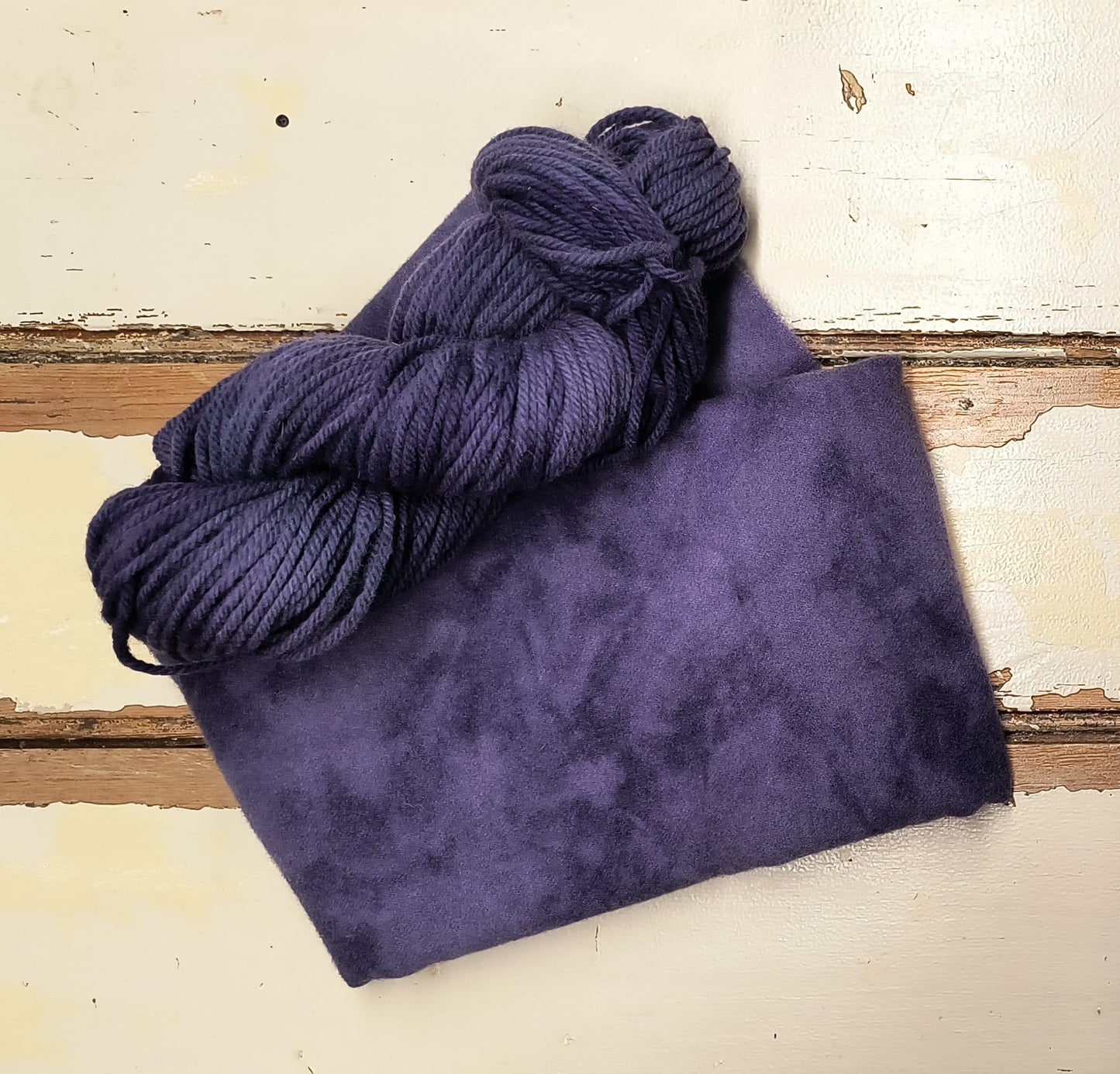 Amethyst Hand Dyed Wool Yarn