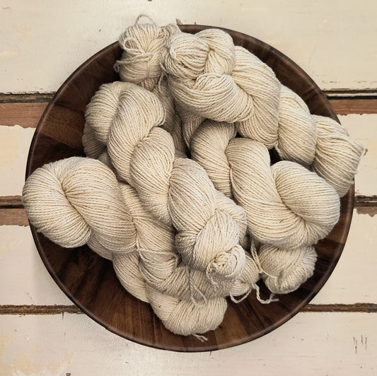 Natural White 3 Ply Yarn