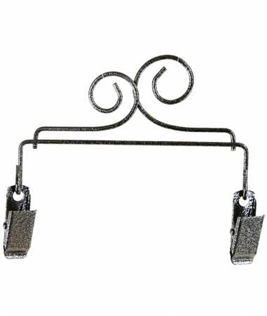 5in Double Scroll Metal Hanger - All About Ewe Wool Shop