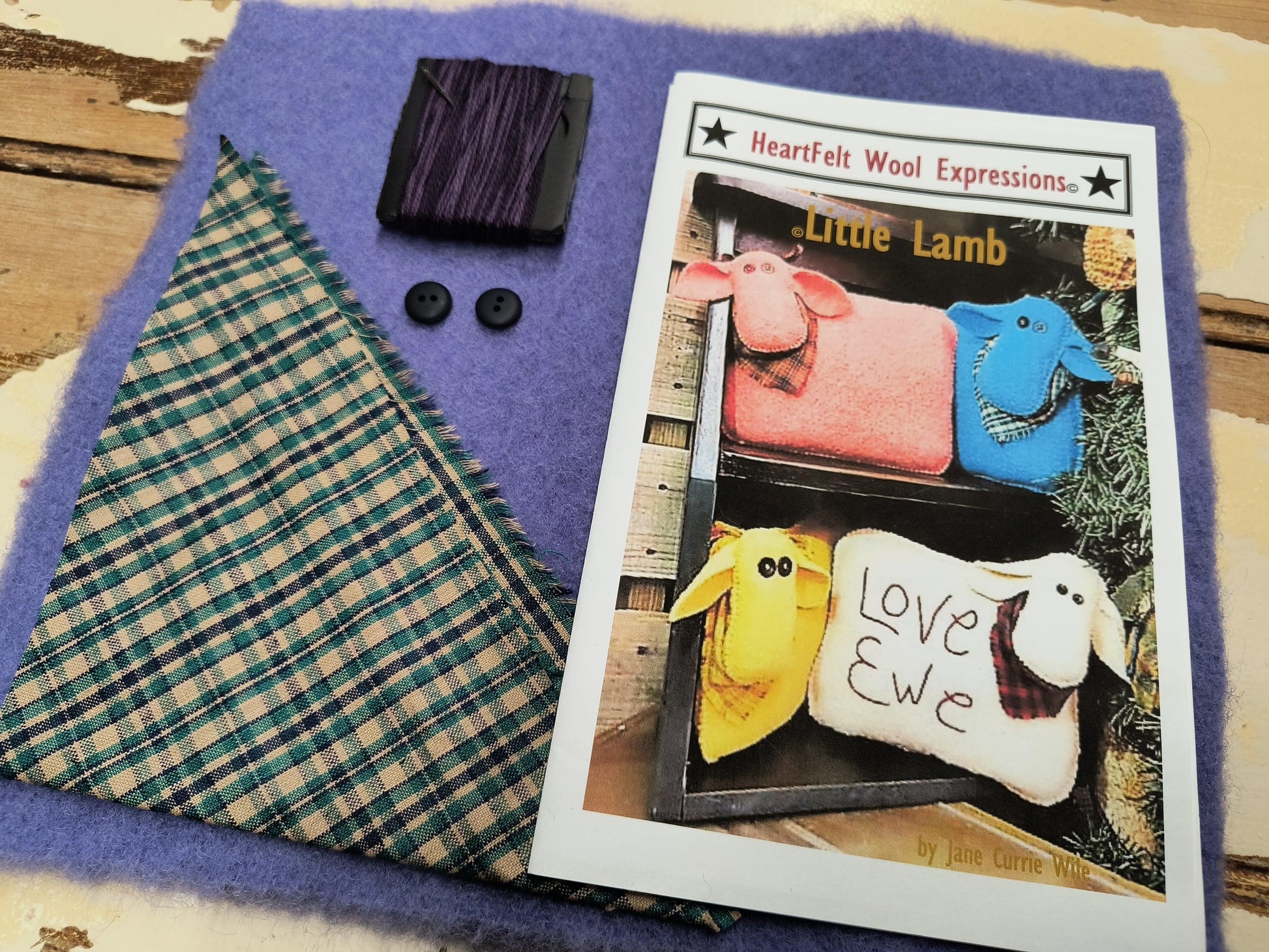 LITTLE LAMB Kit - All About Ewe Wool Shop