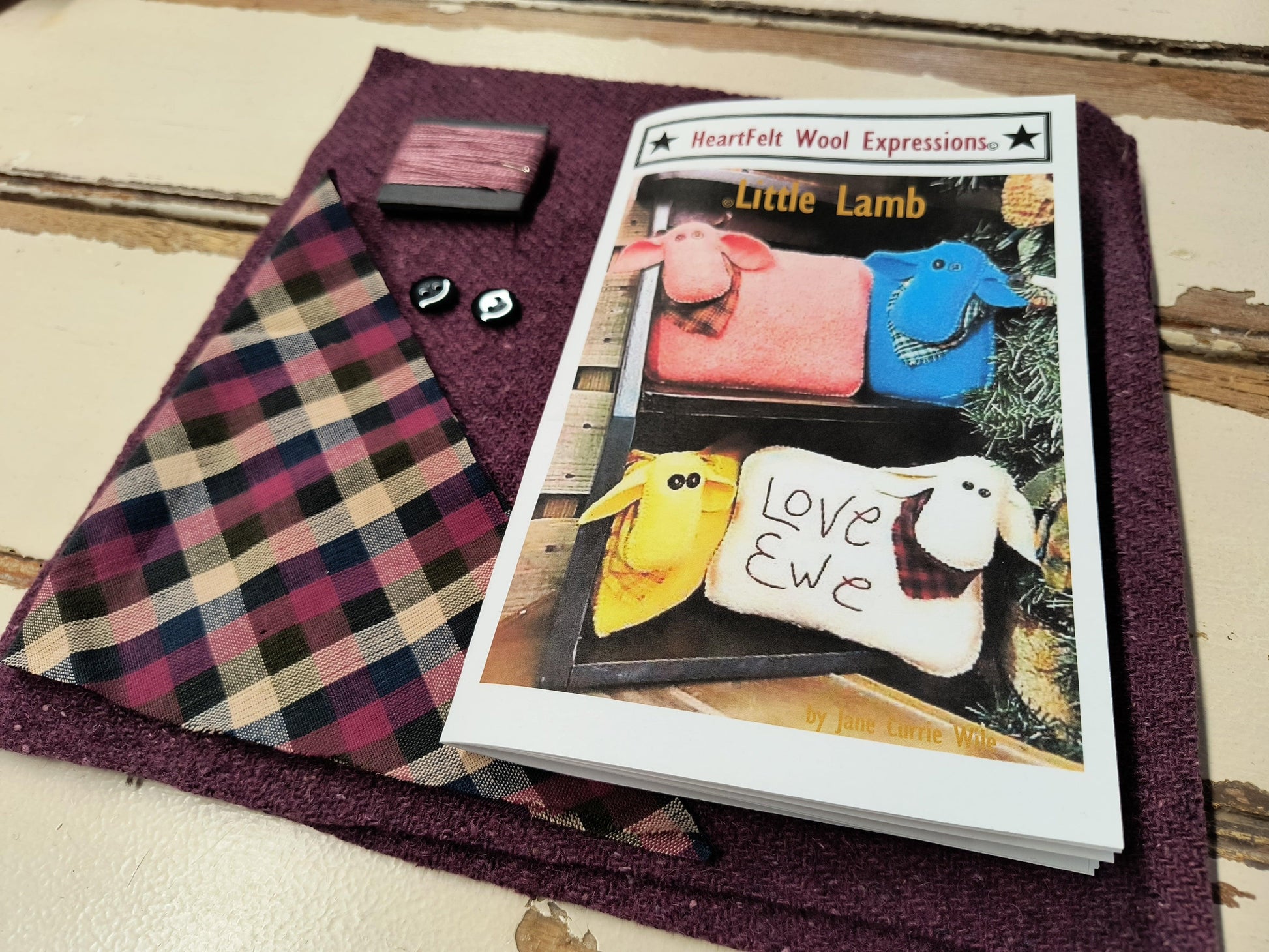 LITTLE LAMB Kit - All About Ewe Wool Shop