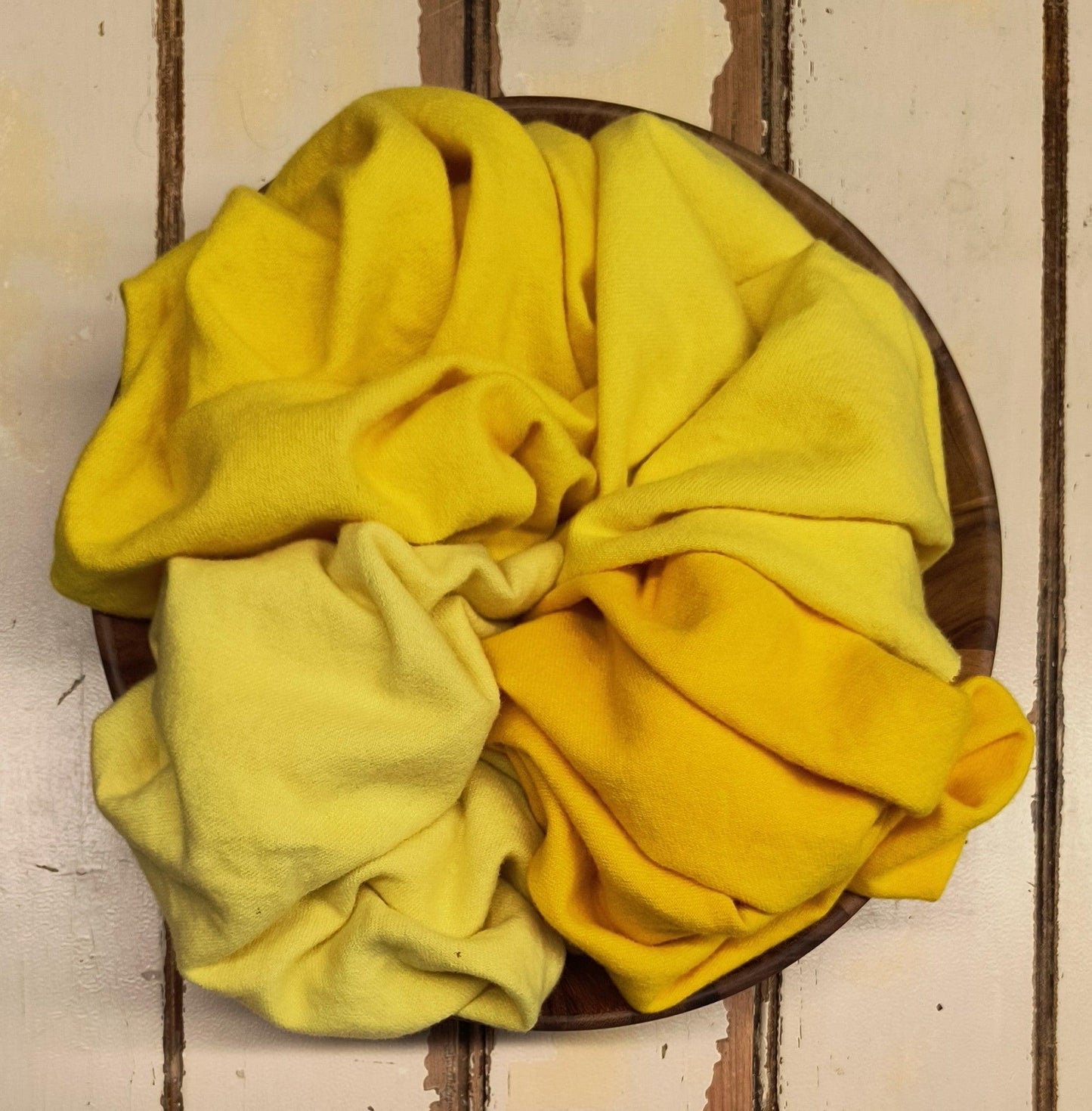 YELLOW Hand Dyed Wool - All About Ewe Wool Shop