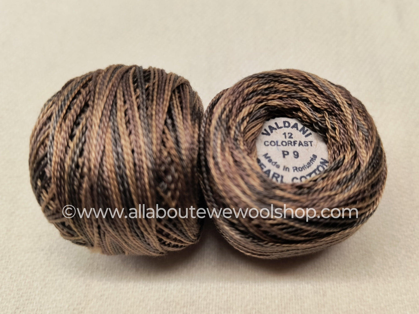 P9 #12 Valdani Pearl/Perle Cotton Thread - All About Ewe Wool Shop