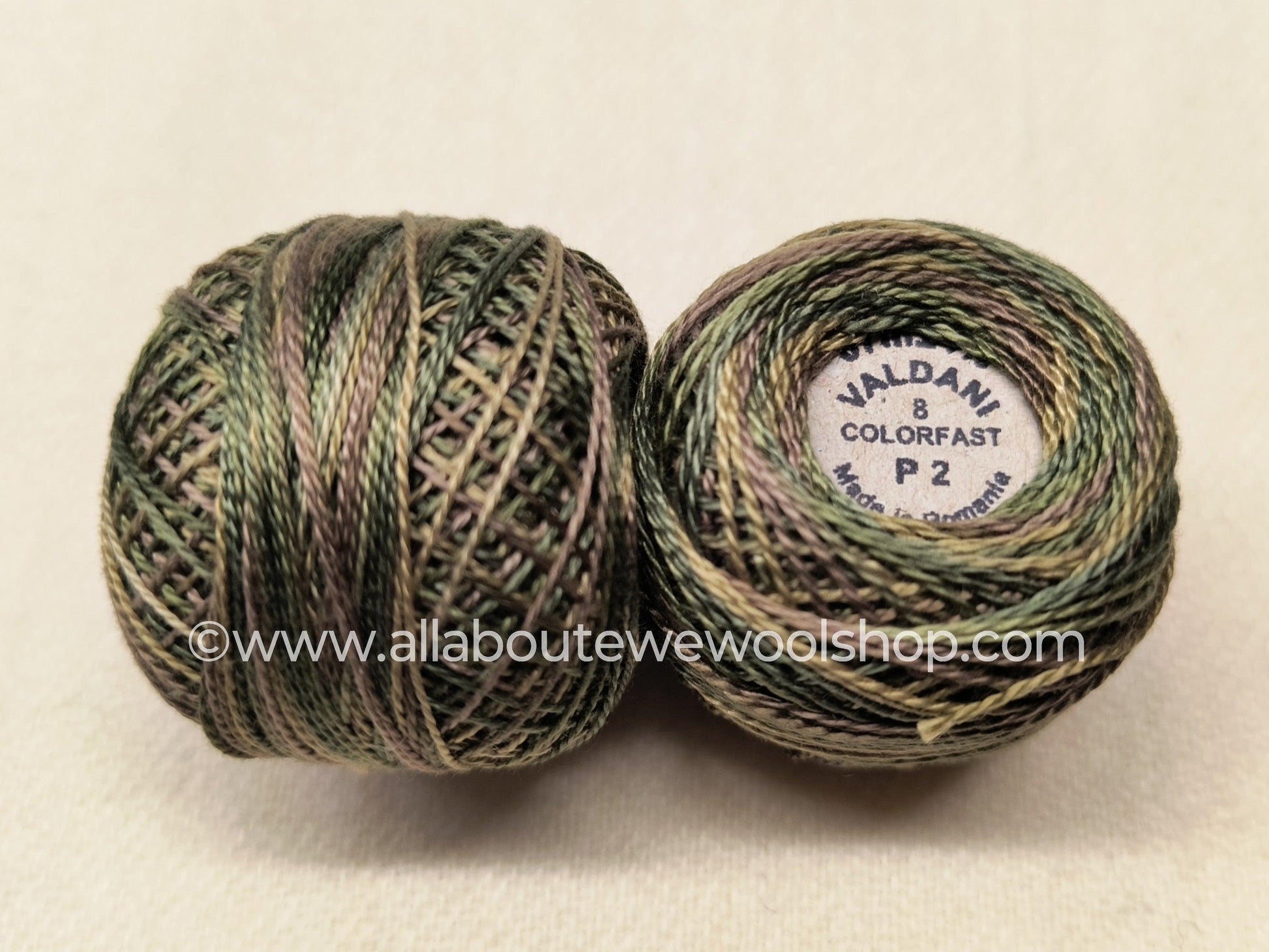 P2 #8 Valdani Pearl/Perle Cotton Thread - All About Ewe Wool Shop