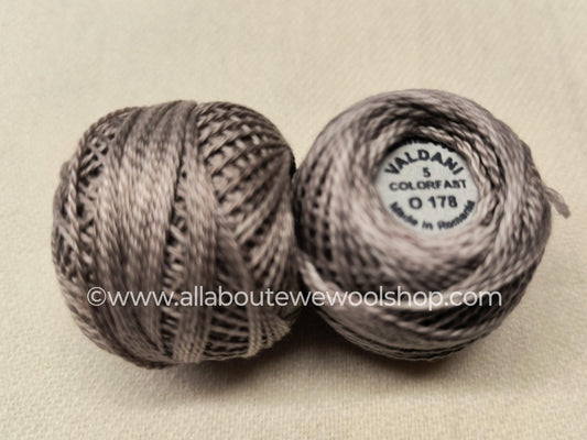 O178 #5 Valdani Pearl/Perle Cotton Thread - All About Ewe Wool Shop