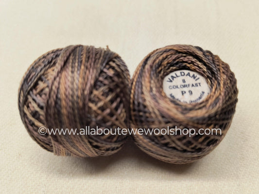 P9 #8 Valdani Pearl/Perle Cotton Thread - All About Ewe Wool Shop