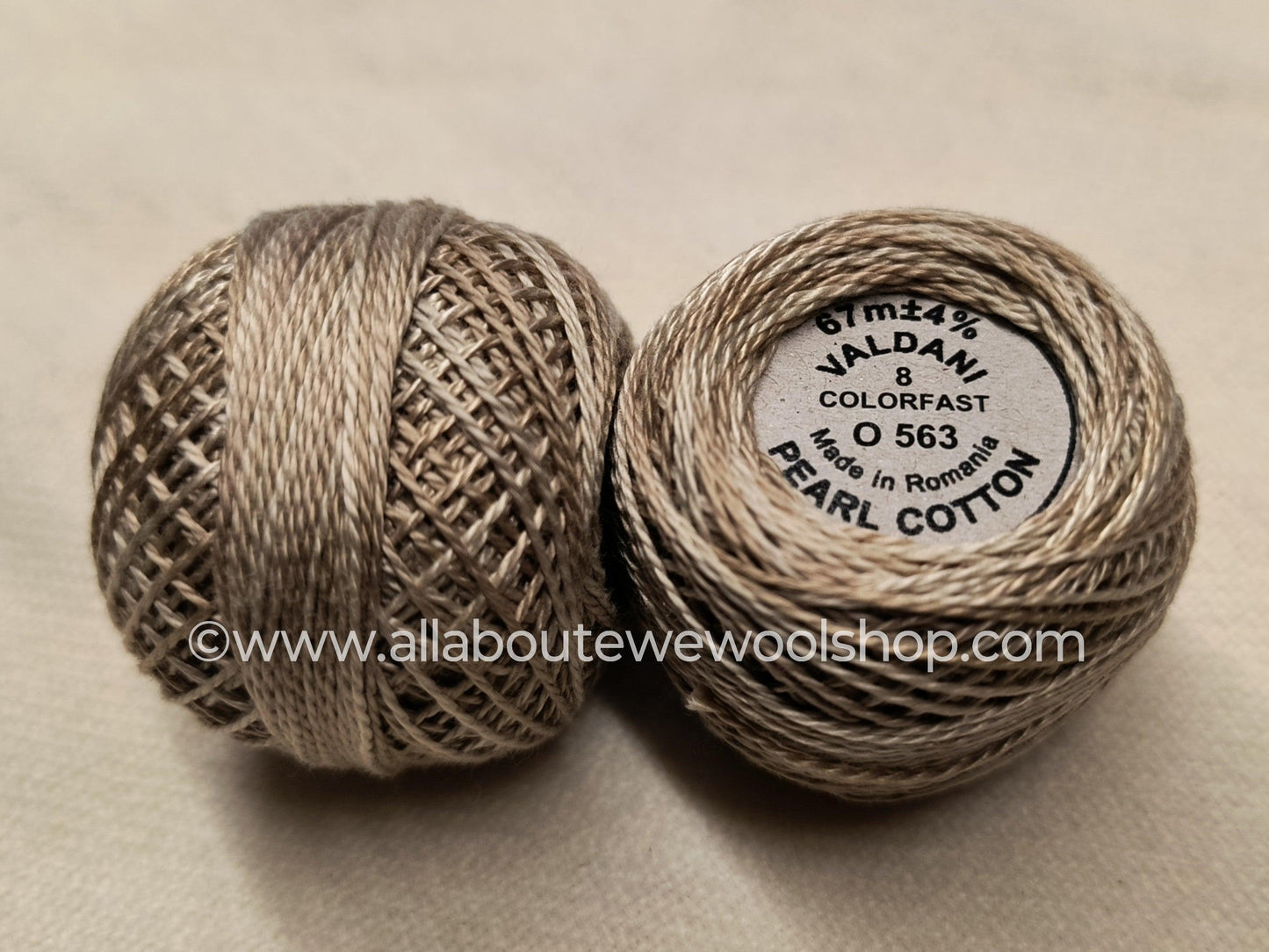 O563 #8 Valdani Pearl/Perle Cotton Thread - All About Ewe Wool Shop