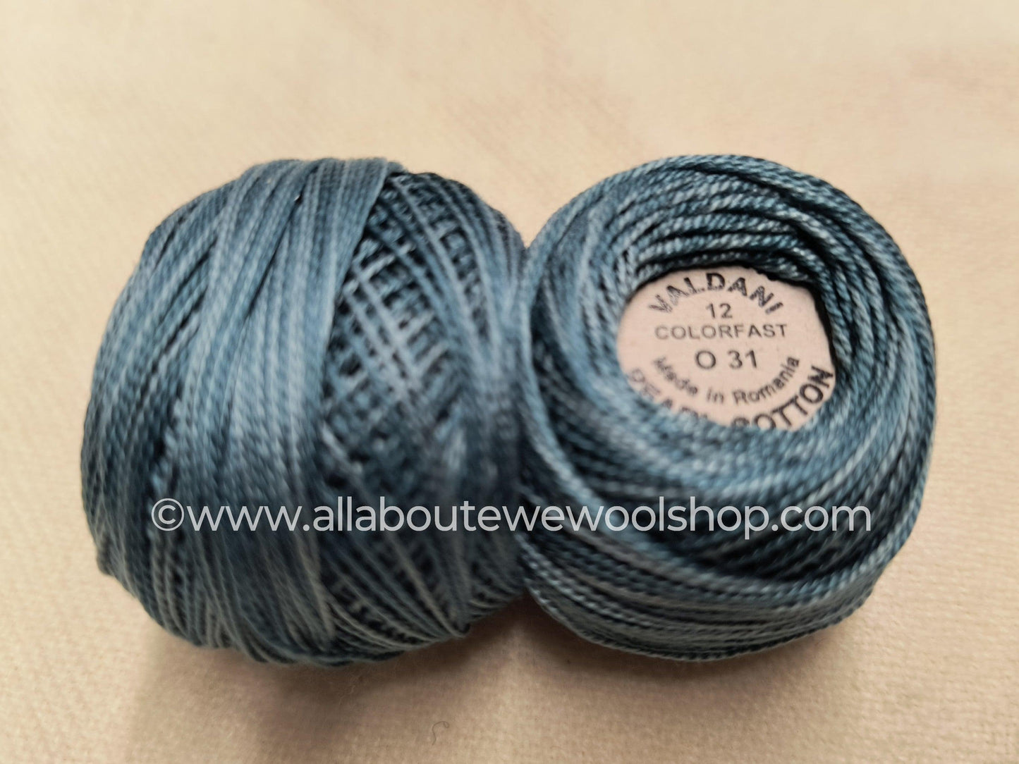 O31 #12 Valdani Pearl/Perle Cotton Thread - All About Ewe Wool Shop