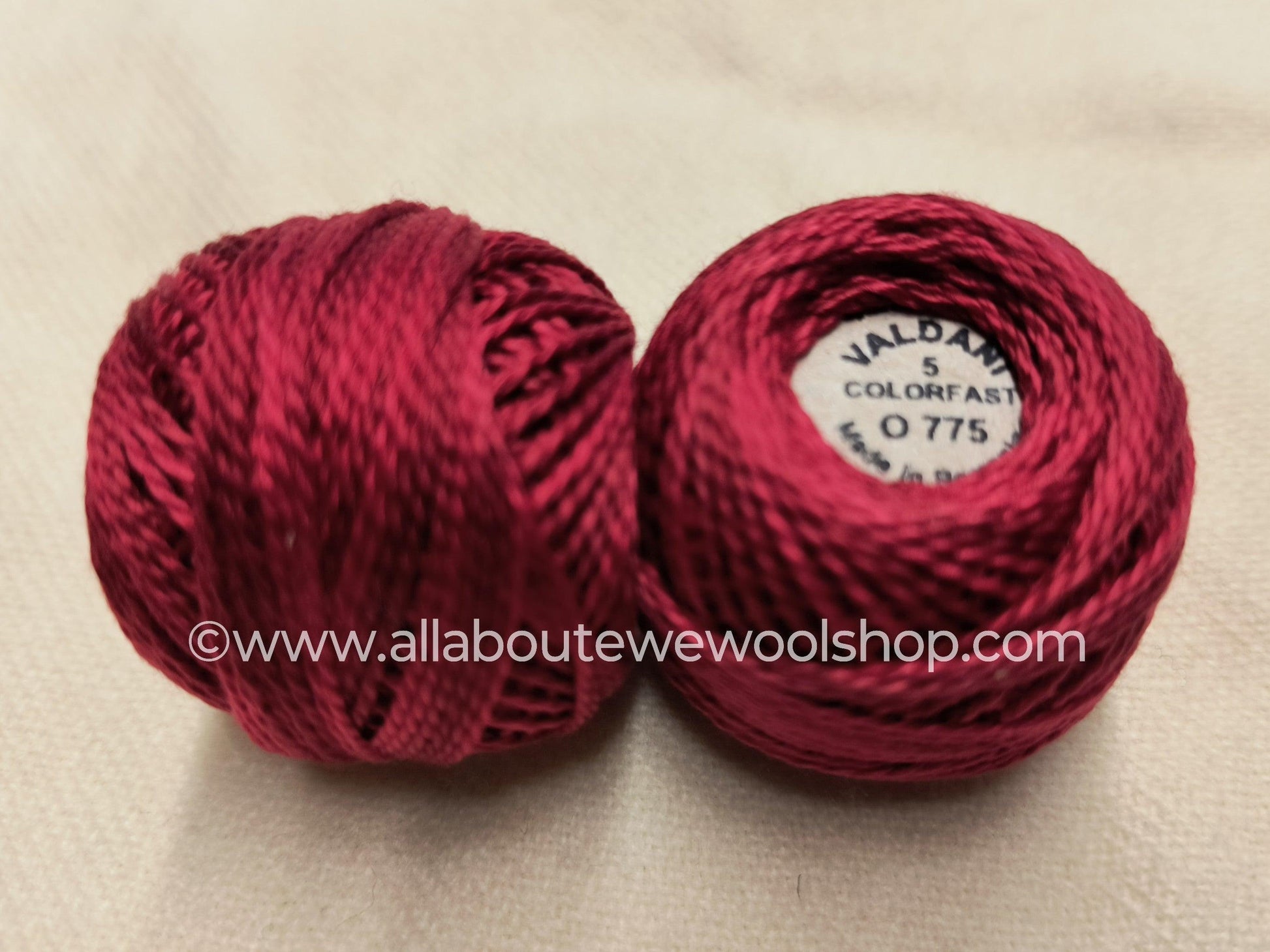 O775 #5 Valdani Pearl/Perle Cotton Thread - All About Ewe Wool Shop