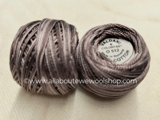 O512 #8 Valdani Pearl/Perle Cotton Thread - All About Ewe Wool Shop