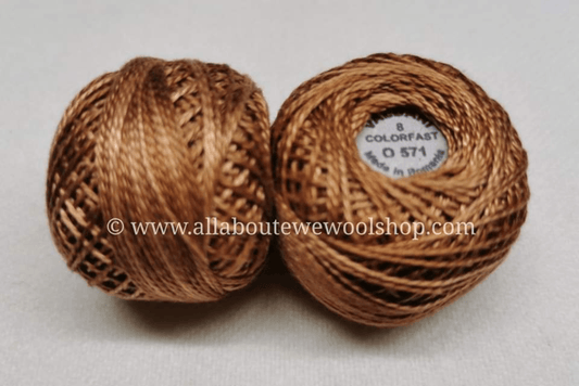 O571 #8 Valdani Pearl/Perle Cotton Thread - All About Ewe Wool Shop