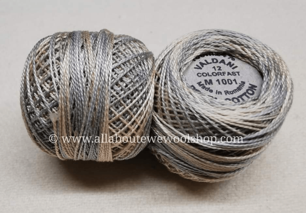 M1001 #12 Valdani Pearl/Perle Cotton Thread - All About Ewe Wool Shop