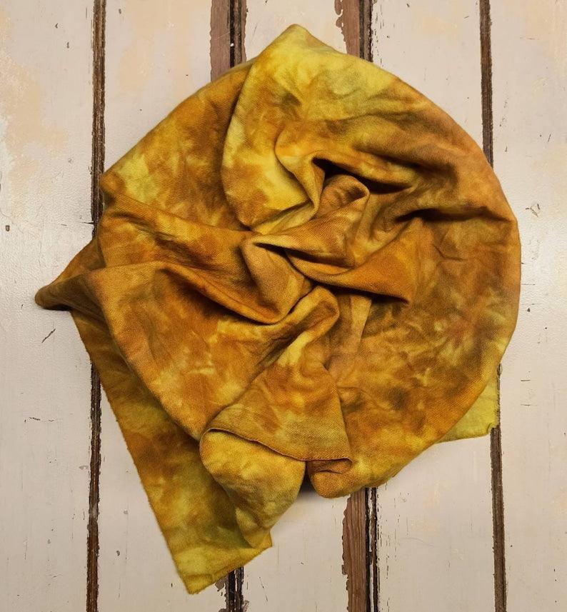 GOLDEN SUNFLOWER Hand Dyed Wool - All About Ewe Wool Shop