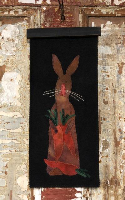 BRINDLE BUNNY Digital Download - All About Ewe Wool Shop