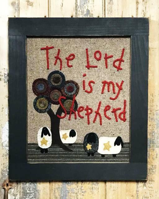 The LORD Is MY SHEPHERD Paper Pattern - All About Ewe Wool Shop